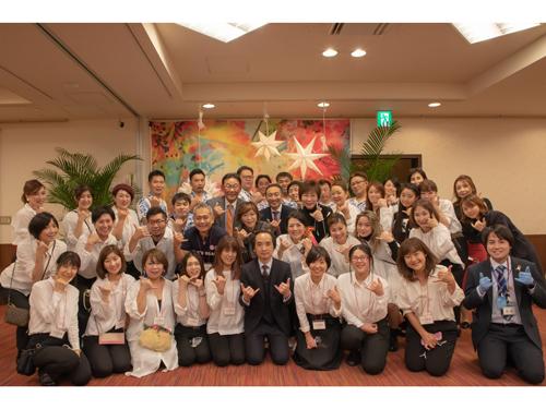 関西会場スタッフと記念撮影